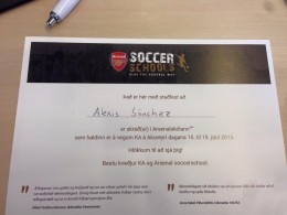 Arsenalsklinn gjafabrf