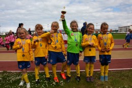 Stu hj stelpunum  7. fl  Krknum (myndir)