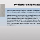 Fyrirlestur um rttaslfri